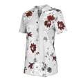 thumbnail image 4 of Clearance under $5 JINMGG Womens Plus Size Clearance $5 Women Printing Pocket Plus Size Short Sleeve Blouse Easy Top Shirt White L, 4 of 9