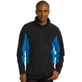 thumbnail image 2 of Port Authority &174; Veste Softshell Colorblock. J318 m Noir/bleu Impérial, 2 of 3