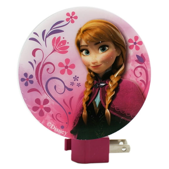 Disney's Frozen Anna Nightlight - Floral Shade Kids Nightlight
