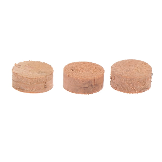 Weiweiguan 3 Pcs Instrument de Musique Tuba Clés d'Eau Professionnelles Coussinets en Liège Naturel (Kaki)