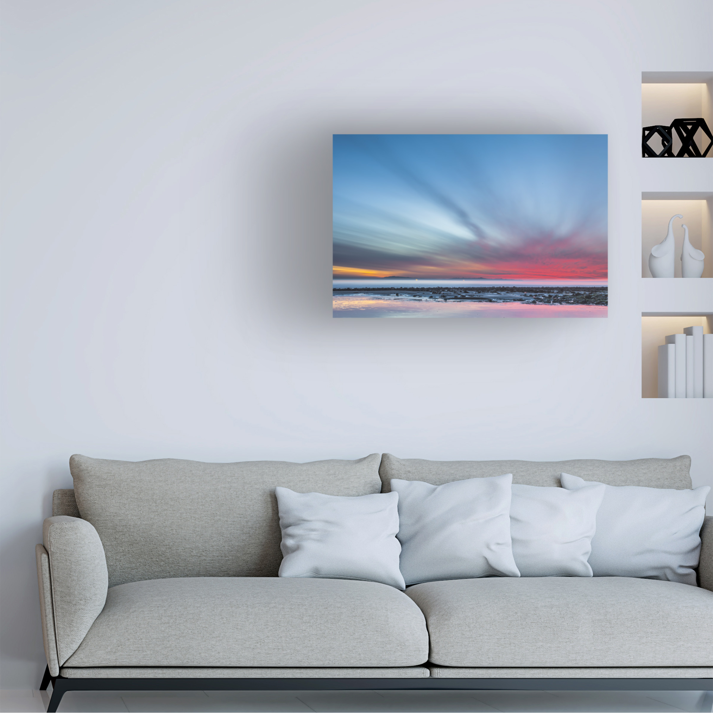 Chris Moyer 'Last Light' Canvas Art