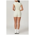thumbnail image 3 of Conjuntos de entrenamiento for mujer, 2 piezas, sujetador deportivo, camiseta sin mangas, polainas de cintura alta, gimnasio, yoga, ropa activa, camiseta de entrenamiento for mujer, 3 of 7