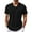 Black, variant on Mens Quick Dry V Neck T-Shirts Workout Soft Short Sleeve Moisture Wicking Running Athletic Gym Casual Tee Tops White S