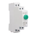 thumbnail image 1 of Interruptor de Botón Push Din Rail, Botón Push Din Rail de Ahorro de Espacio Fácil de Instalar AC230V Para Arrancador Magnético, 1 of 7