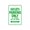 Green, variant on Kaylee's Parking Only All Others Will Be Towed Name Gift Novelty Metal Aluminum 8"x12" Sign