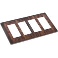 thumbnail image 3 of Sdmnsg-T Rustic Barn Doors Print Quad Rocker Decorative Electrical Receptacle Outlet Plates Covers for Bedroom Kitchen Farm House Decor, 3 of 5