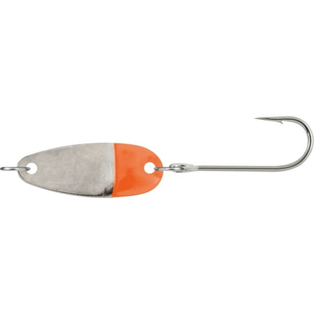 Danielson Dandy Mite Trolling Spoon Freshwater Trout Fishing Lure Chrome/Orange #0
