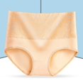 thumbnail image 2 of hoksml Briefs for Women, 1 Women's Briefs Comfortable Cotton High Waist Underwear Women Sexy Panties on Clearance, 2 of 3