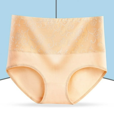 

Lenago Women s Plus Size Brief Underwear 1 Briefs Comfortable Cotton High Waist Underwear Sexy Panties on Clearance