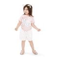 thumbnail image 2 of Minnie Mouse Baby and Toddler Girls’ Shorts Set, 2-Piece Outfit Set, 12M-5T, 2 of 6