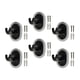 thumbnail image 1 of 6 Piezas Soportes para Barra de Cortina Soportes para Barra de Cortina Perchas para Barra de Cortina Ajustables Ganchos para Barra de Cortina para, 1 of 8