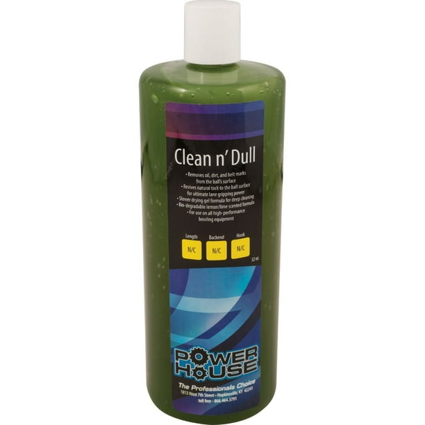 Powerhouse Clean n' Dull Bowling Ball Cleaner, 32 oz. Bottle