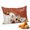 Burnt orange, variant on Red Orange Hello Fall Throw Pillow Covers,Pumpkin Thanksgiving Botanical Floral Soft Breathable Pillow Cases with Zipper for Sleeping,Long Body Pillowcases for Couch Bed Sofa Chair 20x54 Inches