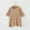 Khaki, variant on Baby Essentialss Trendyborn Romper Long Sleeve Cre W Neck Solid Color Bodysuit Comfortable and Breathable Jumpsuit 0-4 Years