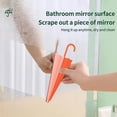 thumbnail image 5 of Limpiaparabrisas de diseño - naranja, limpiaparabrisas para espejo de baño con gancho, limpiaparabrisas, 5 of 5