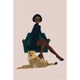 thumbnail image 3 of Escalante, Omar 13x18 Black Modern Framed Museum Art Print Titled - Wild Lounge II, 3 of 5