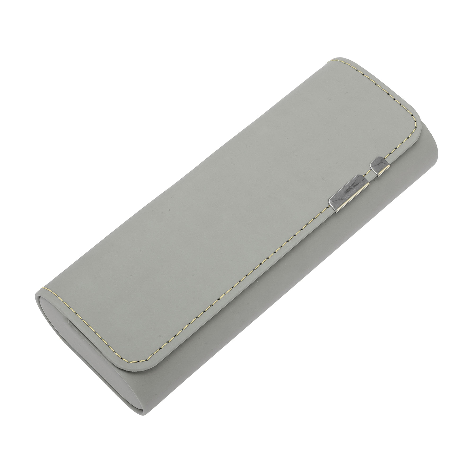 Unique Bargains Portable Eyeglasses Case 6.3"x2.56"x1.38"(L*W*H) Gray