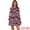 Black Pink, variant on Layered Tiered Semi Sheer Chiffon Mini Dress L Blue Grey