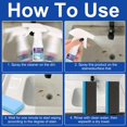 thumbnail image 3 of Limpiador en espuma desincrustante para baño, spray, 2 piezas, 3 of 7
