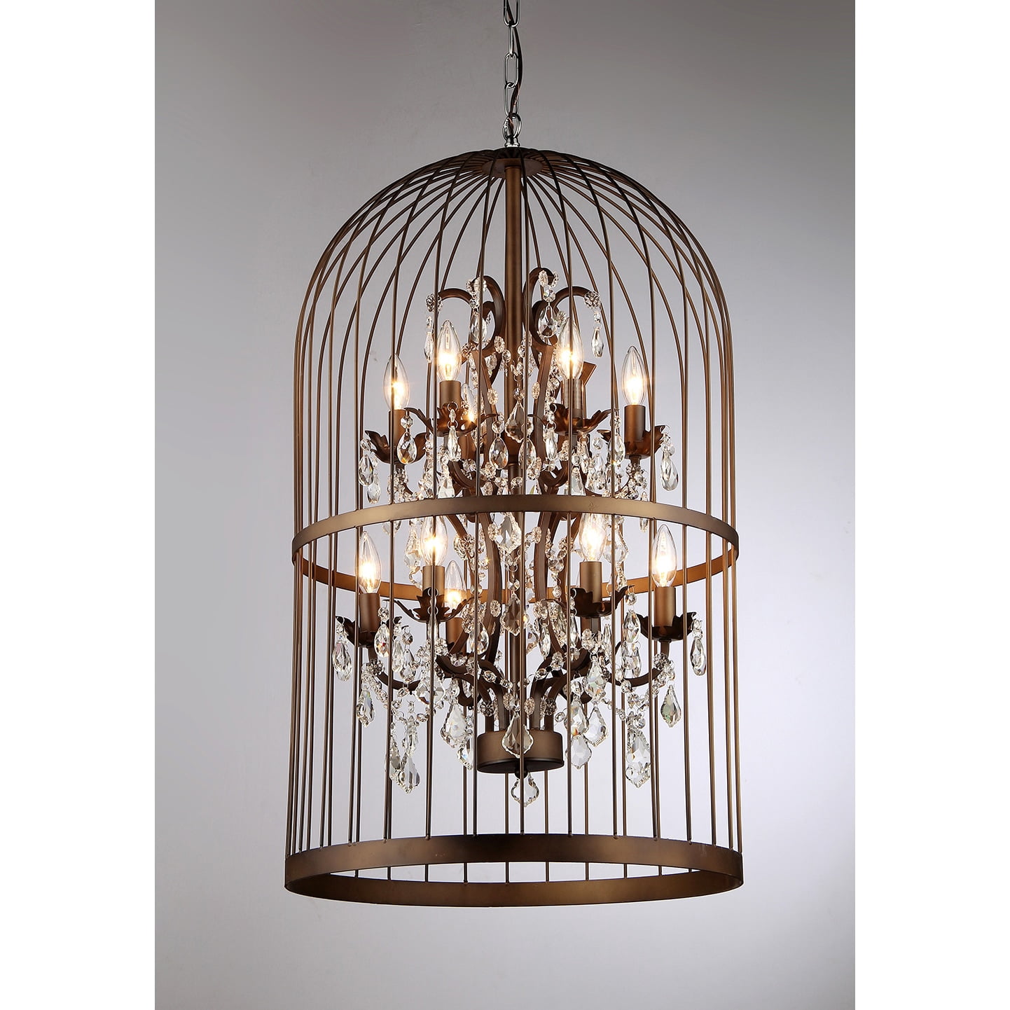 Warehouse of Tiffany  Rinee III Cage Chandelier