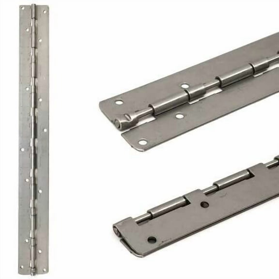 Boat Piano Hinge | 2 x 18 Inch 16 Gauge Stainless Steel