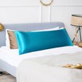 thumbnail image 2 of Unique Bargains Satin Body Pillowcases Soft with Zipper Closure 1pc, 2 of 8