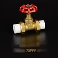 thumbnail image 2 of Válvula de Compuerta PPR PPR20, Termofusible, Doble Unión, Interruptor para Tubería de Agua, 2 of 6