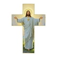 thumbnail image 1 of BotaniNest Wooden Wall Handmade Rural With Carvings Murals And Blessings Suitable For Families Churches And More, 1 of 4