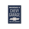 thumbnail image 2 of Chevy Logo Garage Novelty Decor, Metal Wall Sign - 10x14 Inches, 2 of 4