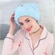 thumbnail image 4 of Bewildely Gorro de microfibra sólido de secado rápido para el cabello, turbante para el cabello para mujeres y niñas, gorro para damas, toalla de secado Suministros de limpieza para el hogar Bewildely HA025958-00, 4 of 5