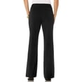 thumbnail image 4 of Rafaella Pantalon à Jambe Bottillon en Gabardine à Coupe Galbée pour Femmes, 4 of 4