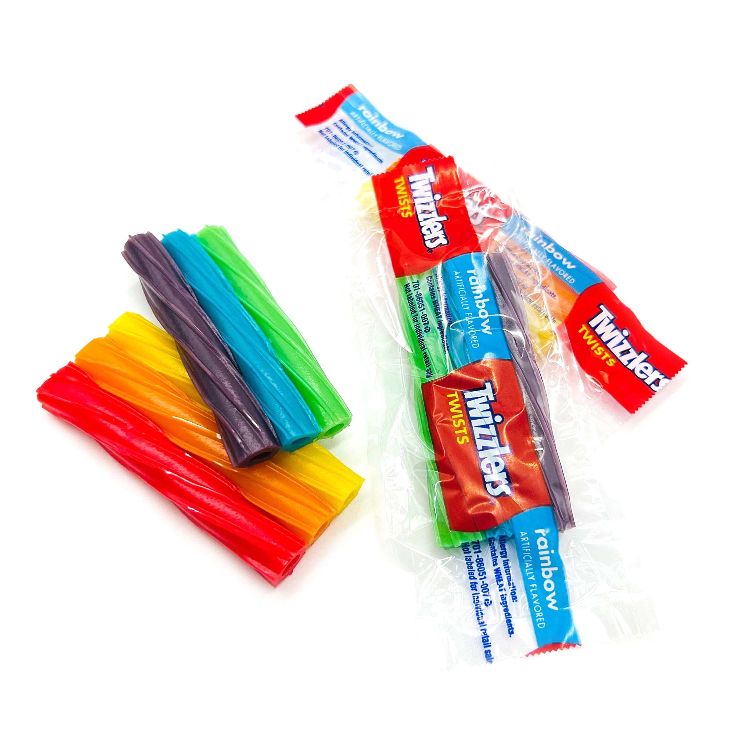 LaetaFood TWIZZLERS PULL 'N' PEEL Cherry Flavor Chewy Candy (3 Pound Pack)