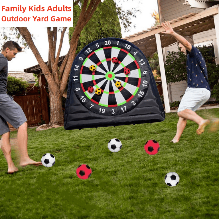 Funwares 36 Giant Dart Board for Adults and Kids, 25% Larger Than The  Competition for Ultimate Indoor Fun and Outdoor Fun, Party Game for  Families