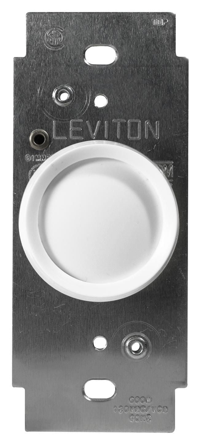 Electro-Mechanical Rotary Dimmer Push ON/Push OFF, Single Pole and 3-Way