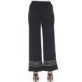 thumbnail image 3 of White Mark Women's Wide-Leg Pants, 3 of 5
