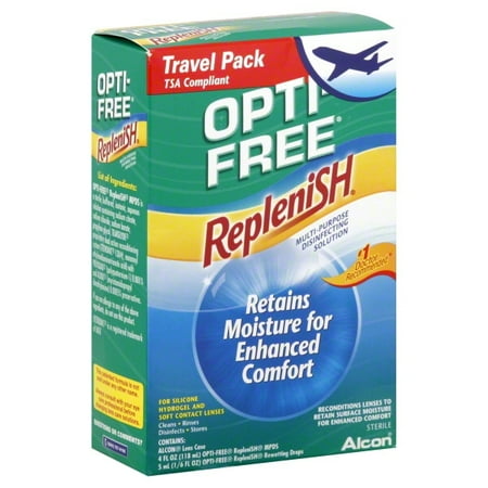 - Alcon Opti Free RepleniSH Travel Kit, 1 ea