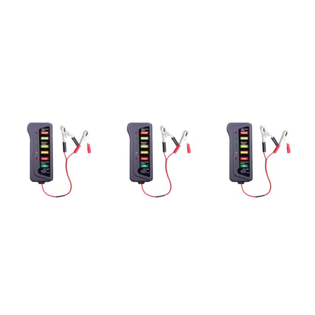 Speravity Car Battery Tester 12V-24V Universal Fault Automotive Diagnostic Repair Device Vehicle Detector Load Tool Motorcycle Type1 NO1 Speravity CBP584134