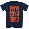 thumbnail image 1 of Bill and Ted Party Dudes Navy Adult T-Shirt, 1 of 1