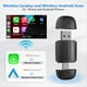 thumbnail image 4 of Adaptador Inalámbrico CarPlay Android Auto 2 en 1, Adaptador Inteligente USB Tipo C con Cable A Inalámbrico para Control de Coche., 4 of 5
