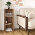 thumbnail image 4 of MORU Librero organizador NOVA Latte, librero minimalista, estante para libros, estante modular, mueble organizador multiusos, librero infantil, muebles para recámara y oficina, 4 of 9