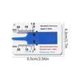 thumbnail image 4 of Tyre Tread Depth Measuring Tool, Tyre Depth Gauge 020mm Hand Gauge for Most Vehicle Tyres, 4 of 5