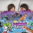 thumbnail image 3 of Manta Ben 10 de 50 x 40 pulgadas, manta de franela para dormir, acogedora, ligera, ultra suave, para sofá, viajes, aire acondicionado, ropa de cama, 3 of 8