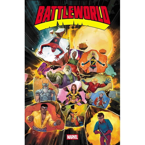 BATTLEWORLD #1 ROD REIS PROMO VARIANT Marvel Comic Book 2025
