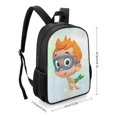 thumbnail image 2 of Bubble Guppies Noony Backpack School Bag Multipurpose Daypack Bookbag Satchel Oxford Cloth Adjustable Rucksack, 2 of 6