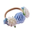 thumbnail image 1 of Diadema Floral Brillante A La Moda Para Bebé Recién Nacido, Diademas Elásticas De Princesa, Diadema De Diamantes Con Incrustaciones De Perlas Para El Día A Día Yuarrent BA001215-04, 1 of 2