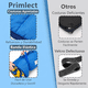 thumbnail image 4 of Primlect Tapete para Siesta, 55" x 22", Saco de Dormir Portátil con Almohada Removible, Fácil de Enrollar y Almacenar, Azul, 4 of 8