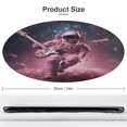 thumbnail image 2 of Space Astronaut Round Small Area Rug, Print Non Slip Washable Floor Mat, Soft Throw Rug for Living Room, Powder Room Entryway, Bathroom, Bedside, 2 of 7