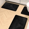 thumbnail image 6 of 2024 Leaf Floor Mat Bathroom Water-absorbent Non-slip Floor Mat Toilet Room Living Room Bedroom Kitchen Door Mat Three Sets Of Floor Mats, 6 of 7