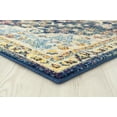 thumbnail image 3 of United Weavers Caledonia Aviana Farmhouse Medallion Area Rug, Blue, 5'3" x 7'2", 3 of 5