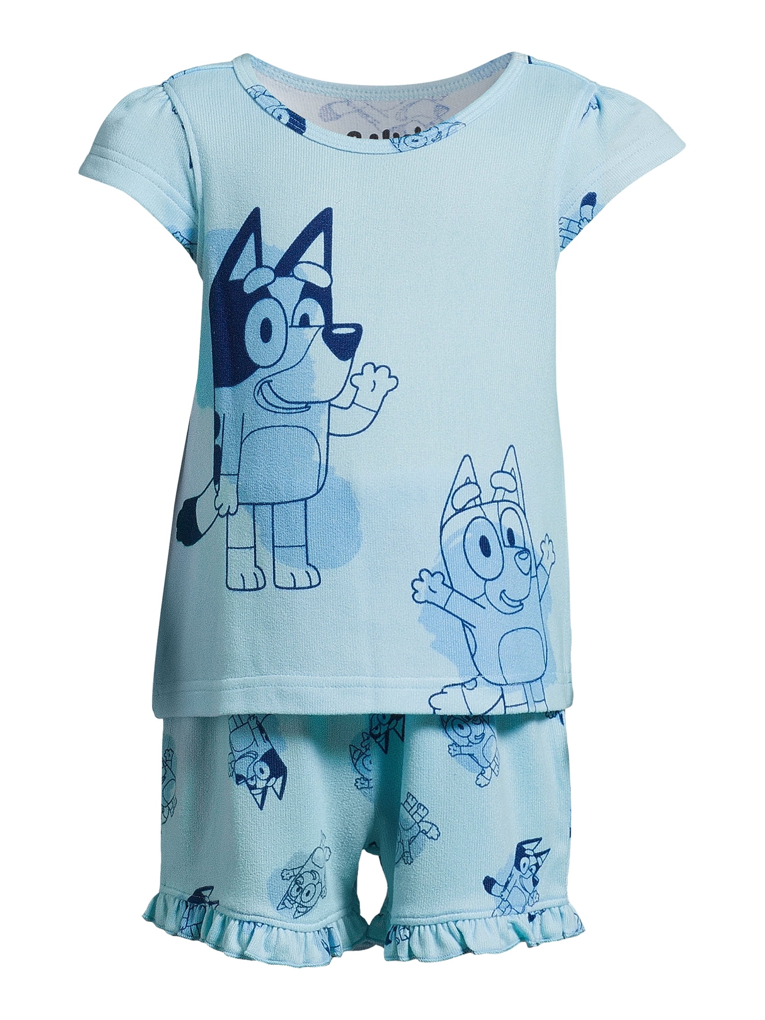 Character Toddler Girl Super Soft Pajama Coat Set 2 Piece Sizes 2T 5T